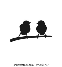 Two Bird Vector Logo.