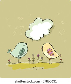 two birds