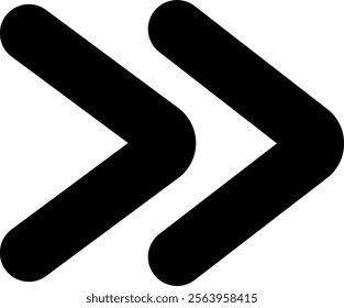 Two black arrows pointing to the right symbolize progress and direction, representing movement forward and the journey toward success and growth