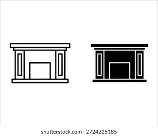 Dois armário preto e branco com esquemas de cores diferentes linha de móveis minimalista
