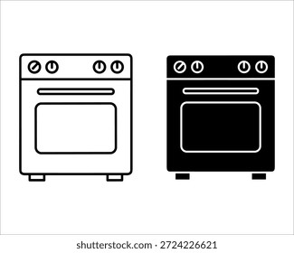 Dois forno preto e branco lado a lado com botões de controle e portas do forno fogão aparelho de cozinha