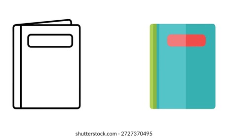 Dos libros con diferentes portadas y colores