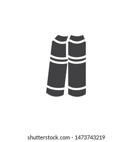 Two books vector icon. filled flat sign for mobile concept and web design. Novel books glyph icon. Symbol, logo illustration. Vector graphics