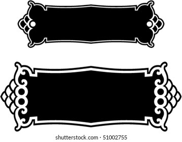 Two Borders Stock Vector (Royalty Free) 51002755 | Shutterstock