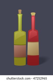 two bottles