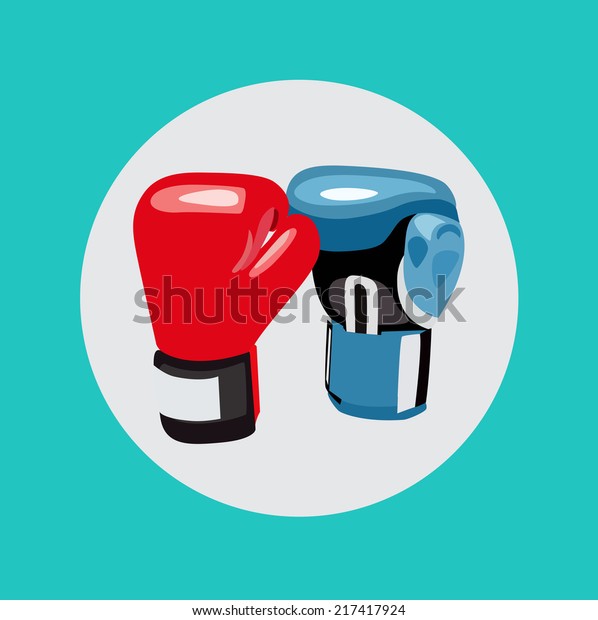 two boxing gloves