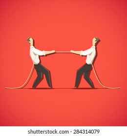 2,487 Man Pulling Rope Stock Vectors, Images & Vector Art | Shutterstock