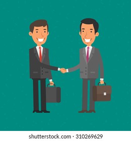 11,533 Shaking hands character Images, Stock Photos & Vectors ...