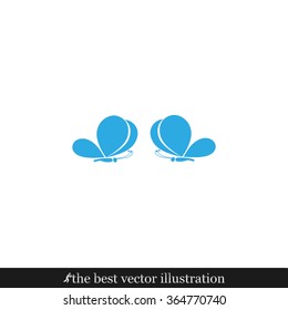 two butterflies