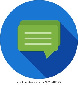 Two Chat Bubbles