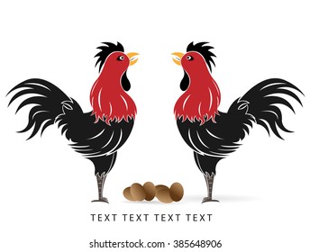 Two chickens