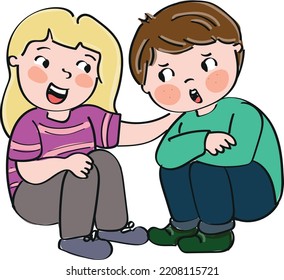 sesión de consolación de dos concejos infantiles