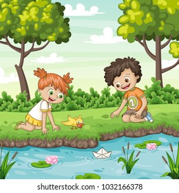 9,948 Little girl by pond Images, Stock Photos & Vectors | Shutterstock