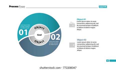 Two Circle Options Slide Template