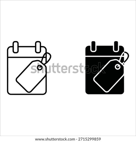 Two clipboards with tags attached to them black white