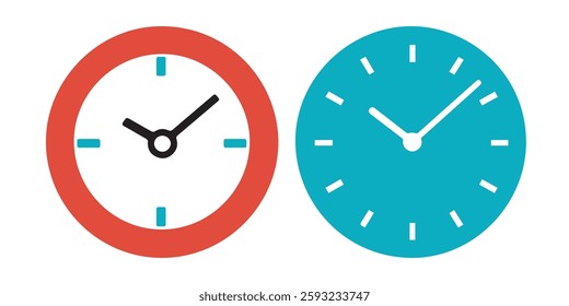 Two Clocks Time Management Image