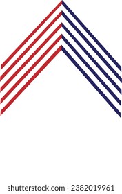 Diseño vectorial de dos colores