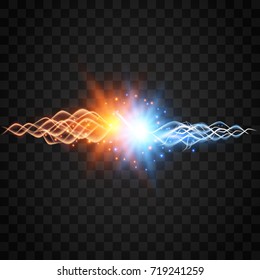 Two color forces lights