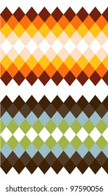 two color rhomb textures