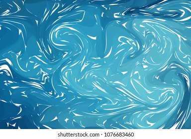 Two colorful abstract background. Liquid ink. Fluid shapes composition. Marble texture. Paint splash. Modern style trends. Background for banner, card, poster, identity,web design. vector.