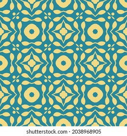 Forma abstracta perfecta de dos colores. Fondo de ornamento de patrón simple