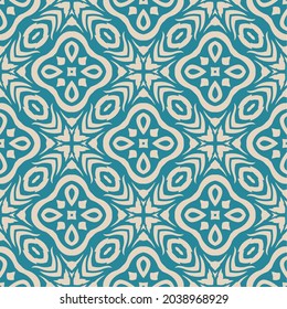 Two colors seamless abstract shape. Simple pattern ornament background