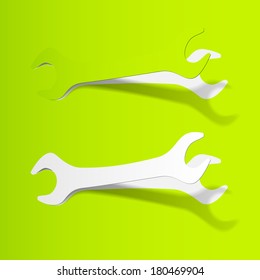 Two colour Wrench icons
