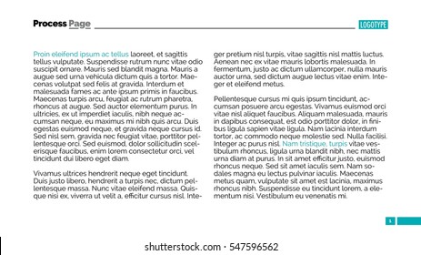 Two columns page template