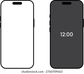 Dos smartphones contemporáneos que