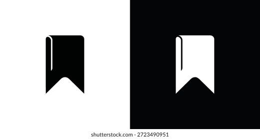 Dos marcadores contrastantes sobre fondo negro blanco