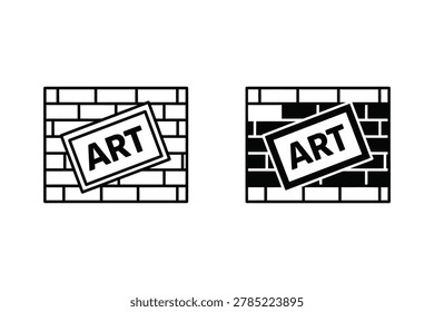 Two contrasting vector illustrations