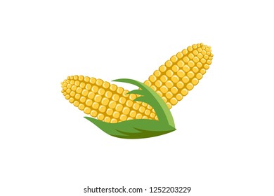 two corns vector