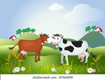 574 Cow Daisy Stock Vectors, Images & Vector Art 