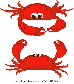 Two crab.
