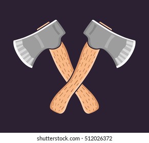 Two crossed axes.