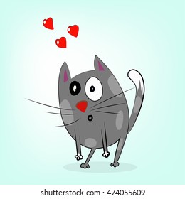 Two cute cat lovers