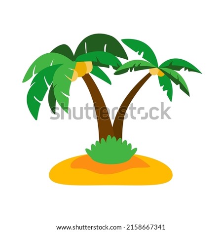 small island with trees in the lake in front of mountains