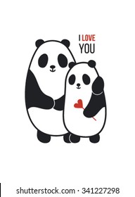 2,037 Couple panda Images, Stock Photos & Vectors | Shutterstock