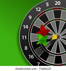 Two Darts In Aim