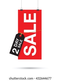 two day sale sign