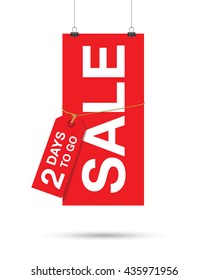 two day sale sign