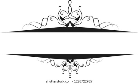 two decorative stripes