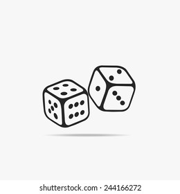 Two Dice Cubes.