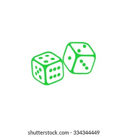 Two Dice Cubes.