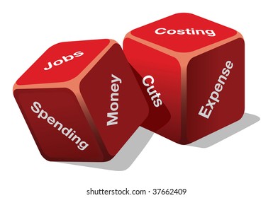 two dice money worries