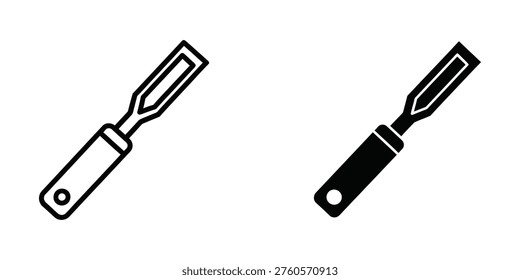 Two different types of paintbrushes with distinct handle and bristle designs