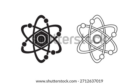 Two distinct shapes, one of which is a flower and the other is a circle