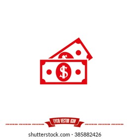 two dollars icon