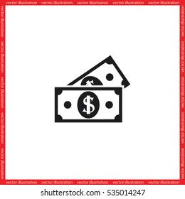 two dollars icon
