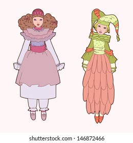 Two dolls